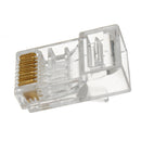 1000PCS Cat 6  8C8P Gold Plated RJ45 Ethernet Network Connector Adapter for Router TV Box