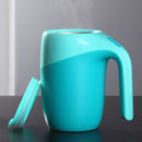 400ml Magic Sucker Mug Not Pouring Cup Suction Mug Office Mug Thermos Vacuum Cup With Cover Water Cup Coffee Mug Water Bottle