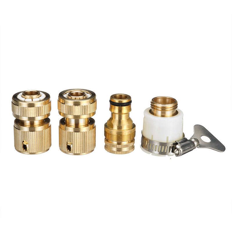 5M Pressure Washer Cleaning Hose Garden Tube with Extension Rod Water Spray Handle and 5 Nozzle