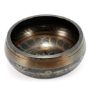 Brass Tibetan Yoga Singing Bowl Buddhist Resonance Chakra Meditation With Hammered