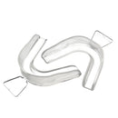 2Pcs Transparent Night Guard Teeth Whitening Grinding Mouth Trays Shield Gum Dental Equipment