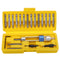 20pcs  1/4 Inch Hex Shank Drill Screwdriver Bit Driver Swivel Head Quick Change Tool