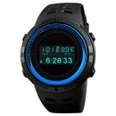 SKMEI 1360 Compass Thermometer Countdown Pedometer Calorie OLED Digital Watch