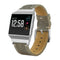 Leather Watch Band Replacement Wrist Strap for Fitbit ionic Smart Watch