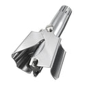 Manual Nose Face Ear Hair Trimmer Removal Cutting Clipper Stainless Steel