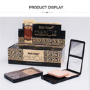 Music Flower Mineral Solid Powder Shimmer Matte Pressed Acrylic Powder With Puff Cosmetics Long lasting Nude Concealer Waterproof woman