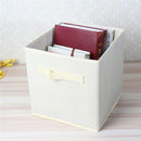 Foldable Fabric Storage Bin Collapsible Cube Box Home Office Clothes Organizer Desktop Organizer