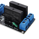 5pcs 2 Channel DC 12V  Relay Module Solid State Low Level Trigger 240V2A