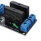 5pcs 2 Channel DC 12V  Relay Module Solid State Low Level Trigger 240V2A