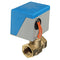 TMOK TK360 3/4" Motorized Electric Brass Globe Valves 2 Wire AC 220V Female Two Way Stop Valve