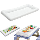 PVC Inflatable Pool Beer Table Dining Food Serving Pad Outdoor Ice Mat Water Party Play