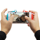 2 in1 Gamepad Game Controller Handle L1R1 Shooter Trigger Fires Button For PUBG Mobile Game For Android IOS Smartphone