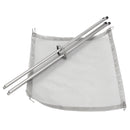 IPRee Folding Camp Stove Fire Frame Stand Wood Burning Grill Stainless Steel Rack Heater