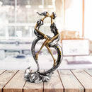 Kiss Couple Figurine Resin Handcrafts Lovers Statue Figurine Home Decorations