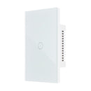 110V-240V US Plug Smart Voice Control Glass Panel Switch Waterproof Electric Shockproof Panel Timer Switch Support Alexa Google home voice control
