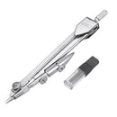 Deli 8601 Steel Drawing Compass Math Geometry Tools For School Student