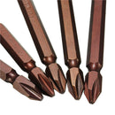 50-200mm Magnetic Screwdriver Bits Cross Head Electric Screwdriver