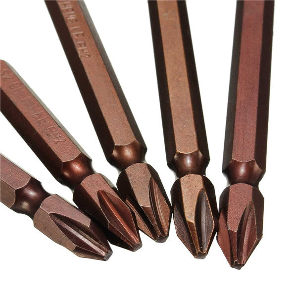 50-200mm Magnetic Screwdriver Bits Cross Head Electric Screwdriver