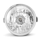 Motorcycle Halogen Headlights Round Amber HeadLamp For Yamaha YBR125 2002-2013