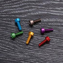 Suleve M3AH12 10Pcs M310mm Hex Socket Screw M3 Cap Head Bolt 7075 Aluminum Alloy Multicolor