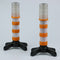 2 Pack HS-1220 Multifuncation Magnetic Tail Standable LED Traffic Warning Light Flashlight