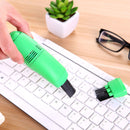 USB Computer Keyboard Vacuum Cleaner Home Mini Handheld Cleaner Notebook Keyboard Cleaning Brush