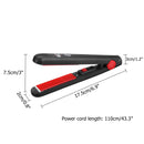 Global Voltage Portable Hair Straightener Steam Flat Iron Ceramic Tourmaline Hair Styling Tools