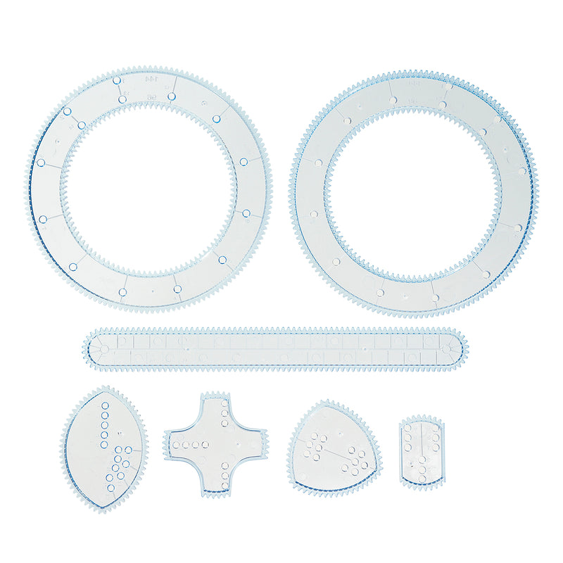 27Pcs Spirograph Design Set Tin Draw Drawing Kids Art Craft Create Education Toys