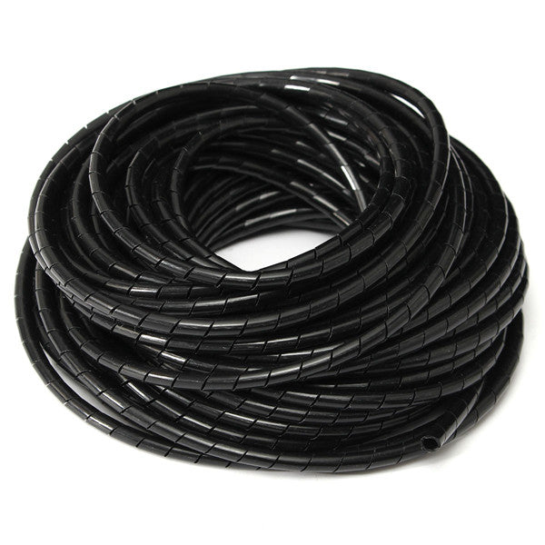 4mm PE Spiral Cable Wire Wrap Tube Organizer Cord