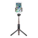 Dispho Universal bluetooth Shutter 360 Degree Rotation Extendable Selfie Stick Phone Tripod Mount Monopod