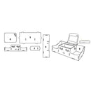 Creative Diy Wooden Cosmetic Storage Box Desktop Storage Container With Mirror Desktop Organizer