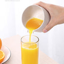 Manual Fruit Juicer Wheat Straw Material Orange Juice Cup Squeezer Lemon Juicer