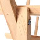 60 Spools Sewing Thread Rack Embroidery Storage Wooden Holder Cones Stand Shelf Needlework Tool