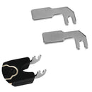 4x Steel Prongs Version 2 - V2 Steel Pins + 2x Countersunk Screws for Prusa i3 3D Printer