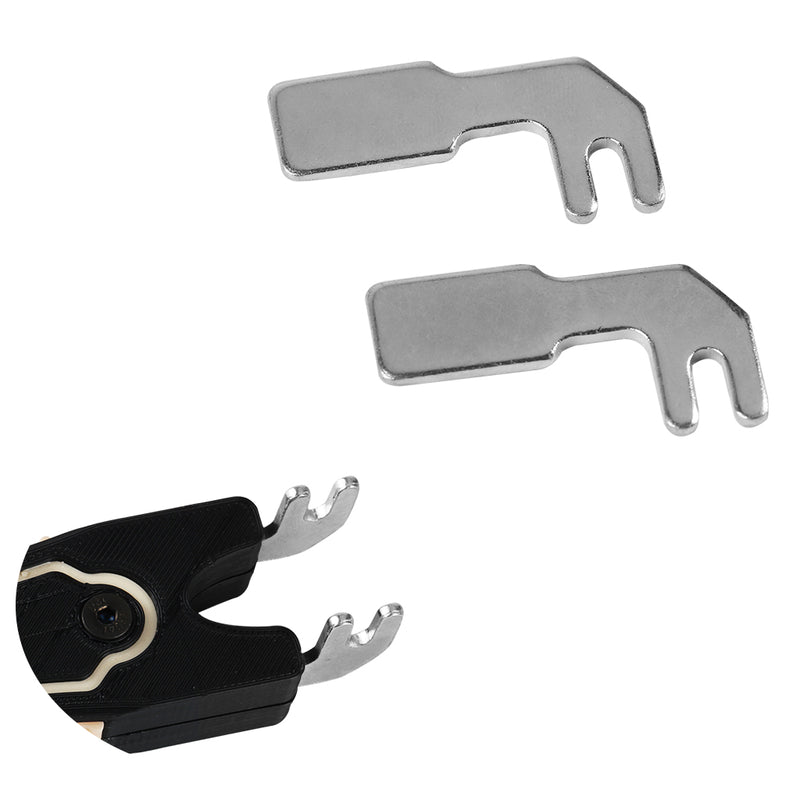 4x Steel Prongs Version 2 - V2 Steel Pins + 2x Countersunk Screws for Prusa i3 3D Printer