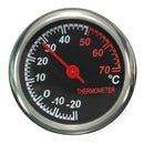 Mechanics Thermometer Hygrometer Clock Time Steel Core Pointer For Auto Motor