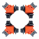 4pcs Woodworking 90 Degree Right Angle Clamp Clip Quick Picture Frame Corner Clamp