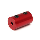 Aluminum Alloy Coupling Red Shaft Coupler with Hex Wrench and Screws Motor Coupler Connector