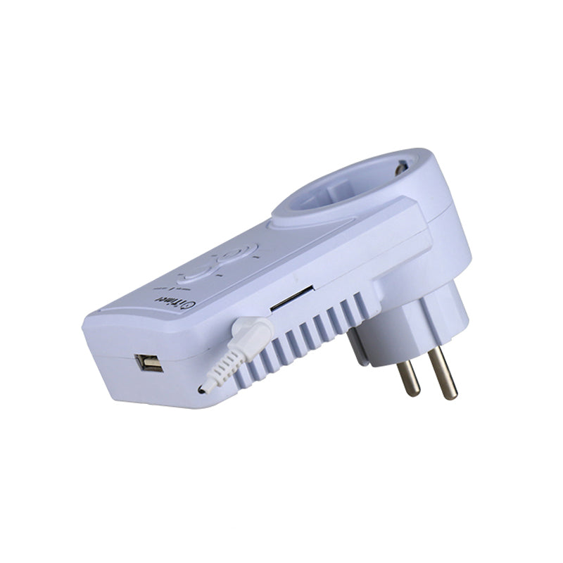 WAYTRONIC GSM Smart Power Outlet Plug Socket English Russian SMS Remote Control Timing Switch Temperature Controller with Sensor