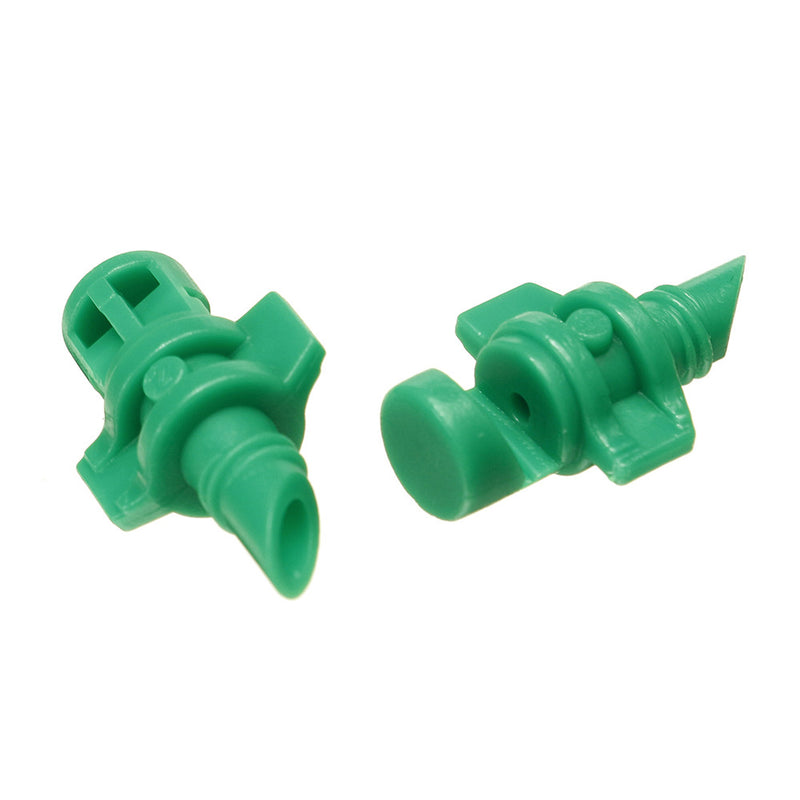 50Pcs Micro Garden Lawn Water Spray Misting Nozzle Sprinkler Irrigation 180