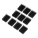 30Pcs 19x14x7mm Heat Sink Chip Special Radiator Aluminum Heat Conduction