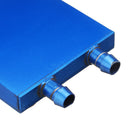 62x62MM Aluminum Water Cooling Block Heat Exchanger For Large Area Semiconductor Cooling Plate