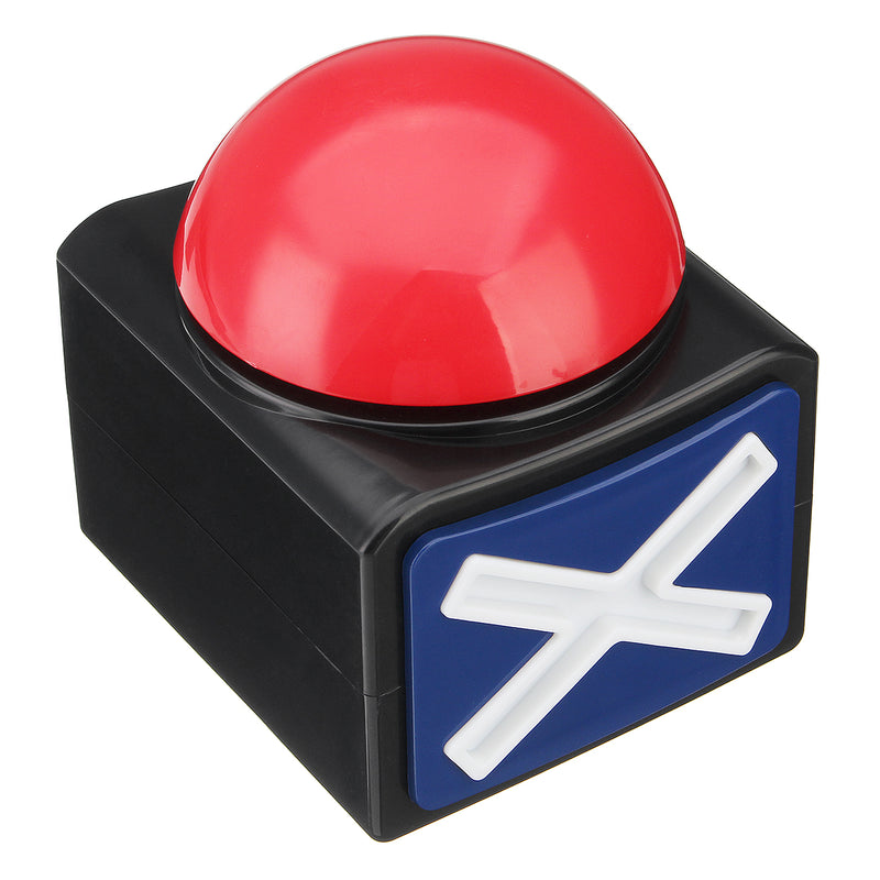 Bang good Buzzer Alarm Push Button Lottery Trivia Quiz Game Red Light With Sound And Light