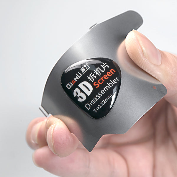 3Pcs Qianli Tool 3D Dismantling Card Ultra Thin Phone Pry Spudger LCD Screen Opener for iPhone Samsung Xiaomi iPad Screen Opening Tool