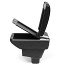 Rotatable  Leather Centre Armrest Console Storage Box  Car accessories For Suzuki SX4 2007-2013