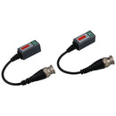 10x Camera CCTV BNC CAT5 Video Balun Passive Transceiver Cable Adapter Conn J7B6