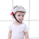 Baby Head Protector Letter Pattern Safety Hat