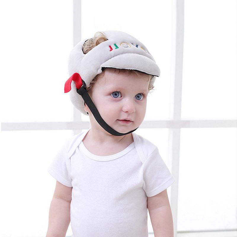 Baby Head Protector Letter Pattern Safety Hat
