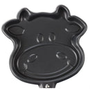 Kitchen Cow Head Design Black Frying Pancakes Pan L1U8