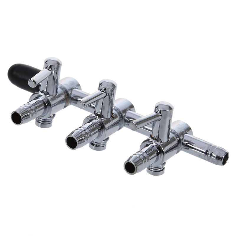 Air Flow Control Distributor Aquarium Lever Pump Valve